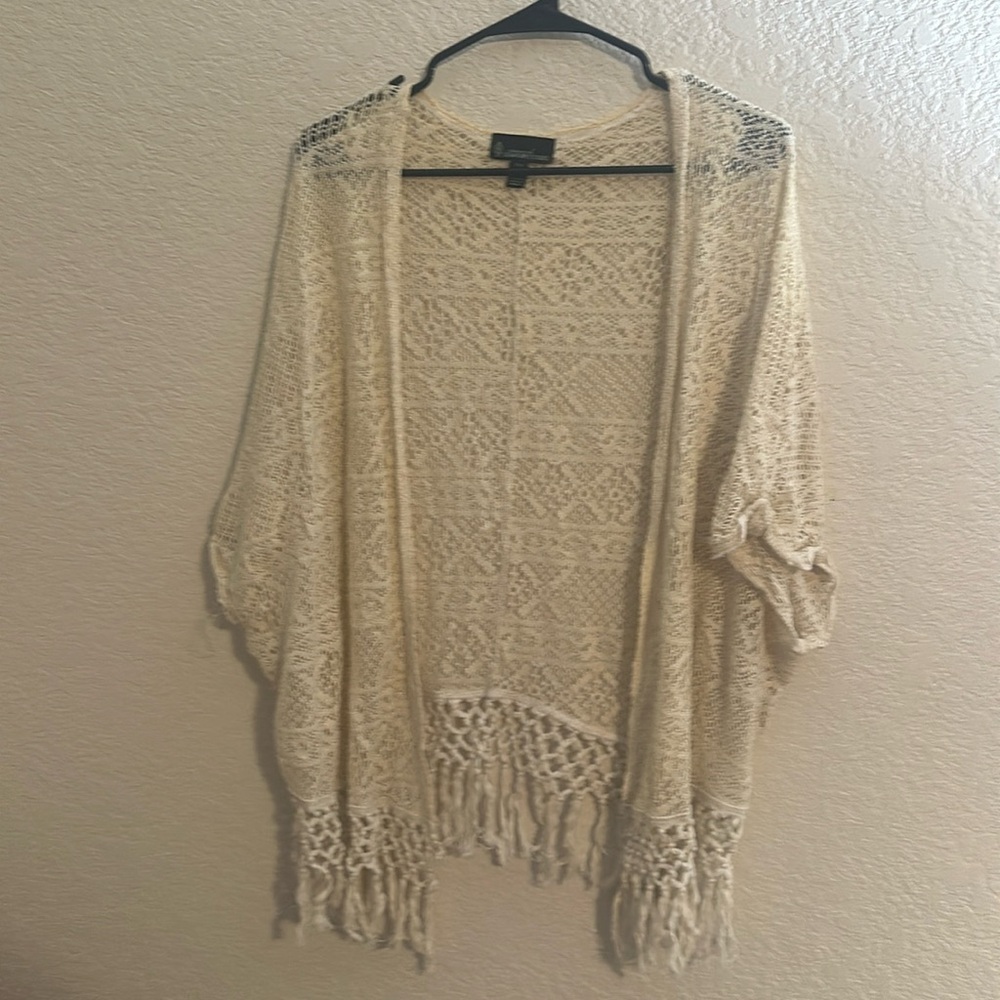 Contemporary Style Signature Studio crochet cover up